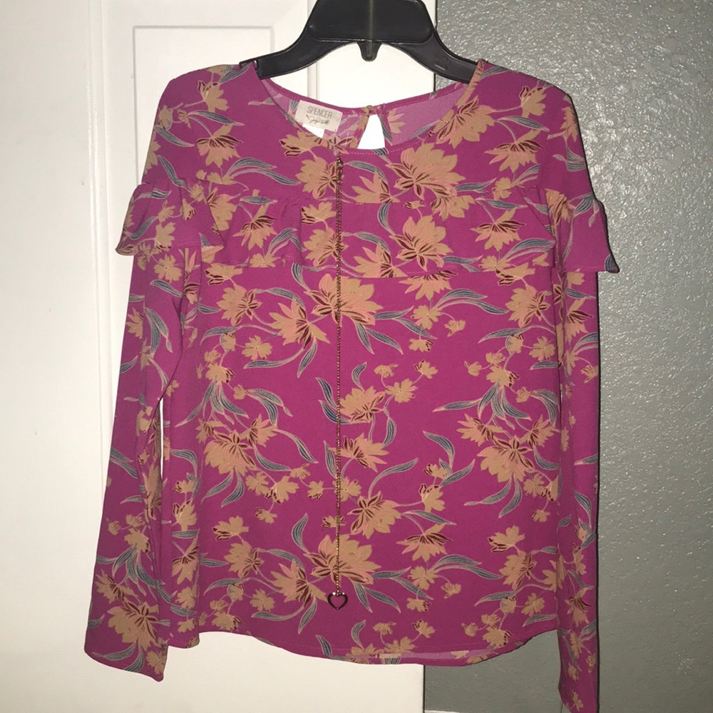 Girls Ruffle Top